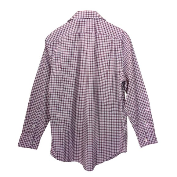 David Taylor Collection Men's Shirt – Long Sleeve Button-Down Plaid, Size S - Picture 2 of 9